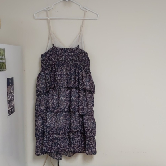 Spring floral part crochet dress - Picture 2 of 3